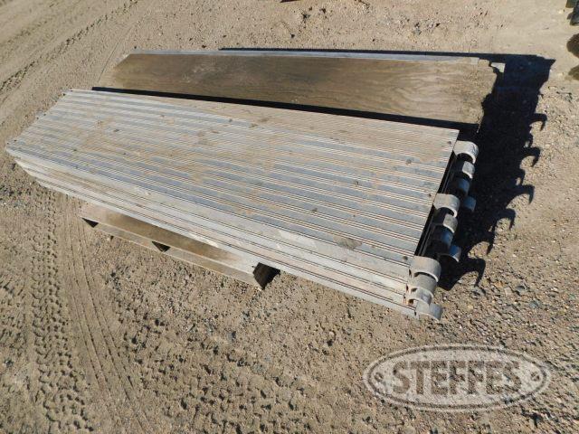 (6) Aluminum scaffold planks